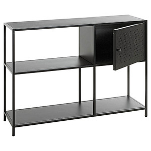 4001070375223 - HAKU Möbel Regal (BHT 100x30x75 cm) BHT 100x30x75 cm schwarz Standregal Bücherregal Bücherregal Schuhregal 4001070375223 - HAKU Möbel Regal (BHT 100x30x75 cm) BHT 100x30x75 cm schwarz Standregal Bücherregal Bücherregal Schuhregal