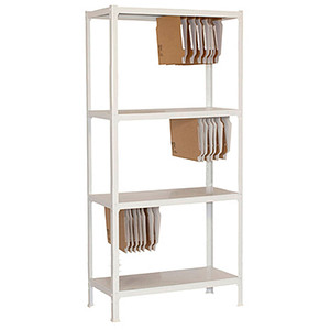 8435104939369 - Schwerlastregal FILECLICK MINI 4 8435104939369 weiß 800 x 360 x 1600 cm 8435104939369 Simonrack 8435104939369 - Schwerlastregal FILECLICK MINI 4 8435104939369 weiß 800 x 360 x 1600 cm 8435104939369 Simonrack