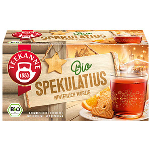 4009300019176 - TEEKANNE Früchtetee Bio Spekulatius Fruchtig Süß 18 Beutel à 225 g 4009300019176 - TEEKANNE Früchtetee Bio Spekulatius Fruchtig Süß 18 Beutel à 225 g