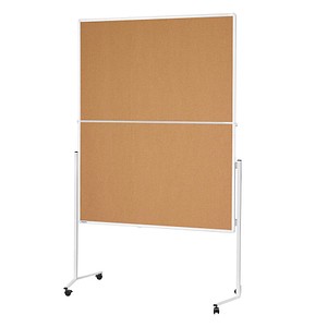 magnetoplan Moderationswand 120,0 x 150,0 cm braun