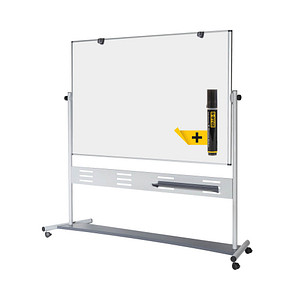 5603750106388 - Stativdrehtafel Whiteboard MAYA QR0504 180x120cm emailliert Aluminiumrahmen 5603750106388 Bi-Office 5603750106388 - Stativdrehtafel Whiteboard MAYA QR0504 180x120cm emailliert Aluminiumrahmen 5603750106388 Bi-Office