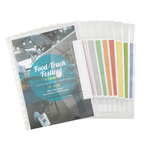 4250037428322 - Umlauftaschen Index transparent matt und transparent 4250037428322 40166-04 10 Stück