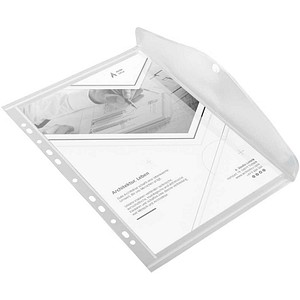 EICHNER Dokumententaschen DIN A4 transparent glatt, 10 St.