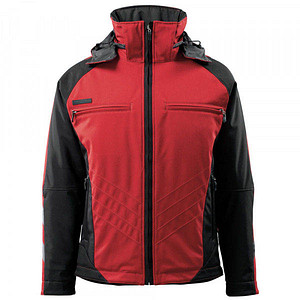 5711074443895 - Herren Softshelljacke DARMSTADT Unique rot schwarz Größe S 5711074443895 10010568197865