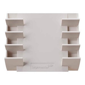 8713797108638 - Markerhalter Legamaster für Glasboards für 4 Marker Neodym-Magnet warm grey