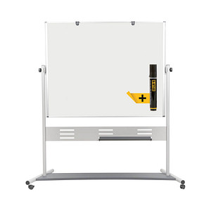 5603750106562 - Stativdrehtafel Whiteboard EVOLUTION QR5404GR 160x203x60cm (BxHxT) emailliert  5603750106562 Bi-Office