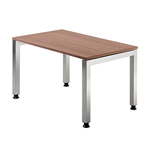 4032062025338 - J Serie Höhenverstellbar Höhenverstellbarer Schreibtisch Rechteckig Walnuss 4 Füße 1200 (B) x 680 (H) mm Holz 4032062025338 - J Serie Höhenverstellbar Höhenverstellbarer Schreibtisch Rechteckig Walnuss 4 Füße 1200 (B) x 680 (H) mm Holz