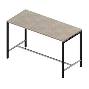 8056039559219 - Konferenztisch Creo beton rechteckig 4-Fuß-Gestell grau 1800 x 800 x 1070 cm