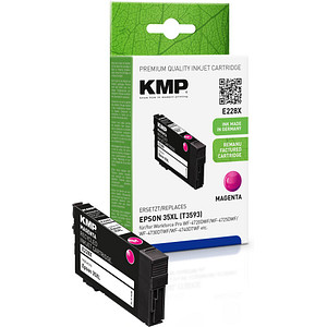 KMP E228X  magenta Druckerpatrone kompatibel zu EPSON 35XL / T3593XL