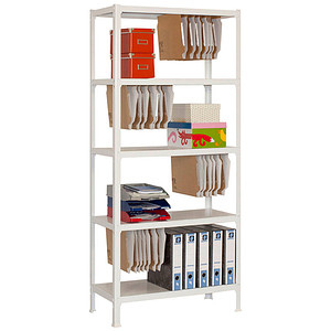 8435104939383 - Schwerlastregal FILECLICK MINI 5 8435104939383 weiß 800 x 360 x 1800 cm 8435104939383 Simonrack