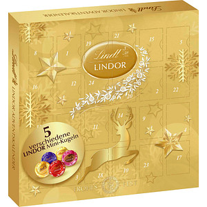 4000539772481 - LINDOR Adventskalender 24 St 1090 g
