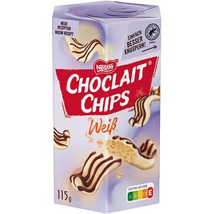 Nestlé Choclait Chips Weiß Schokolade 115,0 g