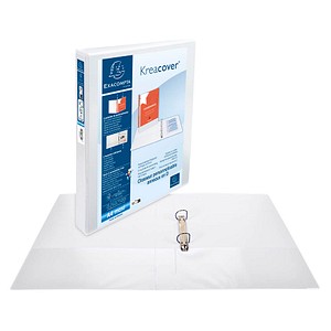 3130639518229 - Präsentations-Ringbuch PP (Polypropylen) DIN A4 2 Ringe 30 mm Weiß