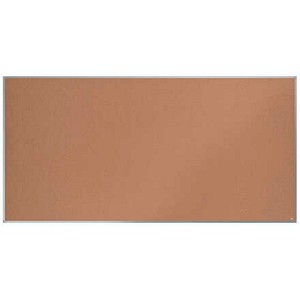 Nobo Kork-Notiztafel Essence Aluminiumrahmen 2000x1000mm