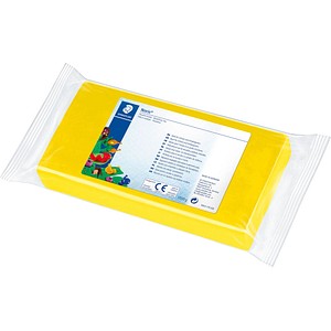 STAEDTLER Knete Noris Club Plastilin 8421 gelb, 1,0 kg