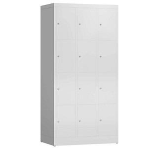 4061815857087 - Schließfachschrank ClassiX lichtgrau X-520430 12 Schließfächer 870 x 500 x 1800 cm 4061815857087 LÜLLMANN 4061815857087 - Schließfachschrank ClassiX lichtgrau X-520430 12 Schließfächer 870 x 500 x 1800 cm 4061815857087 LÜLLMANN