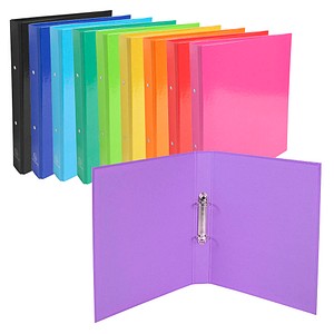 3130632549299 - 10 Iderama Ringbuch 2-Ringe farbsortiert 40 cm DIN A4