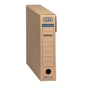 4002030120655 - Archivbox tric system 100421087 A4 braun innen 314x76x339cm Wellpappe 4002030120655 12 Stück 4002030120655 - Archivbox tric system 100421087 A4 braun innen 314x76x339cm Wellpappe 4002030120655 12 Stück