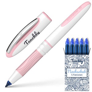 4004675197573 - Superstudent Tintenroller Rosé 06 mm Schreibfarbe blau 1 St