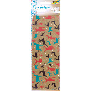4001868062571 - Transparentpapier Tischlichter X-Mas 100 x 270 cm 115 gqm 4001868062571 folia 10 Blatt