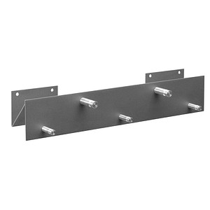 4260054773213 - Wandgarderobe 52124 Metall mit 5 Haken silber 1 Stück