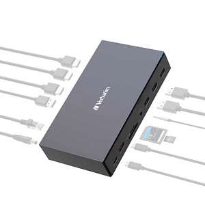 0023942321729 - 32172 Datenverteiler Umschalter USB-C Pro Docking Station 17 Port CDS-17     32172 32172 0023942321729