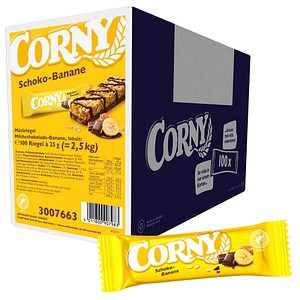 4011800907983 - CORNY Schoko-Banane Müsliriegel 100 Riegel
