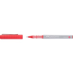 4005403485030 - FABER-CASTELL Free Ink Tintenroller grau 05 mm Schreibfarbe rot 1 St 4005403485030 - FABER-CASTELL Free Ink Tintenroller grau 05 mm Schreibfarbe rot 1 St
