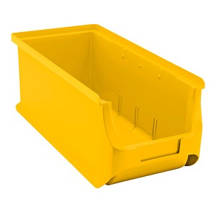 4005187562927 - Sichtlagerkasten LxBxH 320 x 150 x 125 mm VE 18 Stk gelb kaiserkraft