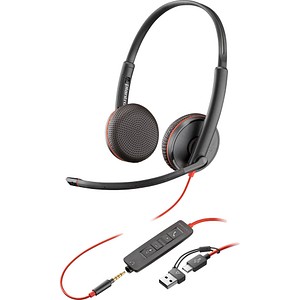 0197498429410 - Blackwire 3225 - Blackwire 3200 Series - Headset - On-Ear - kabelgebunden - aktive Rauschunterdrückung