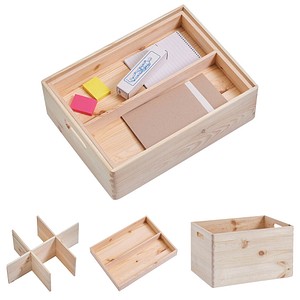 4003368133225 - Aufbewahrungsboxen-Set braun 4003368133225 - Aufbewahrungsboxen-Set braun