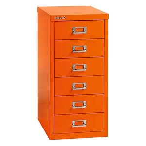 5020073826661 - Schubladenschrank MultiDrawer? 29er Serie L296103 Stahl 6 Schubladen (Vollauszug) A4 278 x 59 x 38 cm orange 5020073826661 5020073826661 - Schubladenschrank MultiDrawer? 29er Serie L296103 Stahl 6 Schubladen (Vollauszug) A4 278 x 59 x 38 cm orange 5020073826661