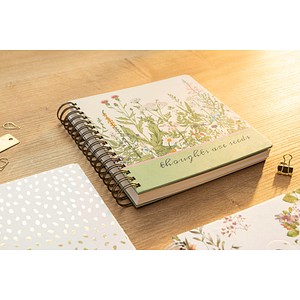 4004360769450 - SIGEL Notizbuch mit Spirale Jolie® ca DIN A5 punktkariert lindgrün hellgrau rosa orange Hardcover 240 Seiten 4004360769450 - SIGEL Notizbuch mit Spirale Jolie® ca DIN A5 punktkariert lindgrün hellgrau rosa orange Hardcover 240 Seiten