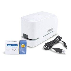 5018505011471 - RAPESCO Elektrisches Heftgerät 626EL weiß