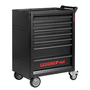 4060833016773 - GEDORE Werkstattwagen GEDMaster 7 Schubladen HxBxT 999 x 790 x 470 mm