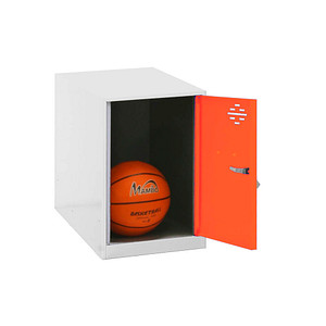 8425437117633 - Spind SIMONLOCKER DISM weiß orange 8425437117633 1 Schließfach 400 x 500 x 475 cm 8425437117633 Simonrack