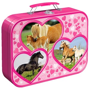 Schmidt Pferde Puzzle, 2 x 26 und 2 x 48 Teile