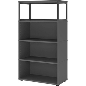 4032062307373 - Aktenregal FlexWall grafit 800 x 400 x 1450 cm 4032062307373 Hammerbacher