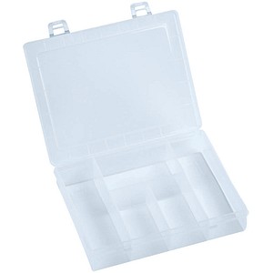 4007228606102 - Sortimentskasten (l x b x h) 180 x 140 x 40 mm Anzahl Fächer 5 feste Unterteilung In - Hünersdorff