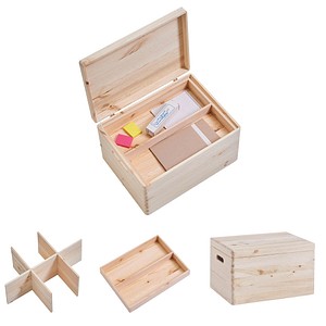 4003368133270 - Aufbewahrungsboxen-Set braun 1 Set