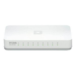 0790069388286 - dlinkgo 8-Port Fast Ethernet Easy Desktop Switch GO-SW-8E - Switch - 8 Anschlüsse