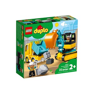 5702016618204 - LEGO Duplo Bau LKW & Kettenbagger Kleinkind Gebäude Spielzeug 10931 Bauset Ab 2 Jahre