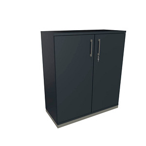 4260649682173 - fm Aktenschrank Oldenburg 4260649682173 lavagrau 2 Fachböden 800 x 442 x 1133 cm