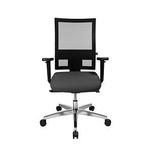 4014296068718 - Bürostuhl Profi Net 11 PS59H T22 anthrazit schwarz alu Stoff 4014296068718 - Bürostuhl Profi Net 11 PS59H T22 anthrazit schwarz alu Stoff