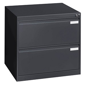 4025314219821 - Hängeregistraturschränke doppelbahnig 2 Schubfächer anthrazit 4025314219821 C+P-Möbel