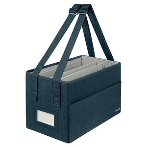 4002432135851 - LEITZ Laptoptasche Desk Sharing kompakt Stoff samtgrau 65760089 bis 356 cm (14 Zoll)