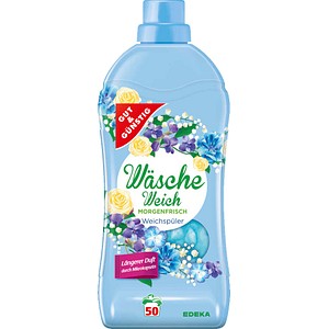 4311501616482 - MORGENFRISCH Weichspüler 15 l  4311501616482 GUT&GÜNSTIG 1500 Milliliter