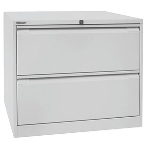 5020073705652 - Hängeregistraturschrank 80 x 622 x 711 cm 2 Schubfächer lichtgrau 5020073705652 DF2645