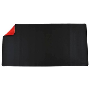 5055425911542 - Schreibtischunterlage Kunstleder Leder PVC (Polyvinylchlorid) Schwarz Rot 120 x 60 cm 5055425911542 - Schreibtischunterlage Kunstleder Leder PVC (Polyvinylchlorid) Schwarz Rot 120 x 60 cm