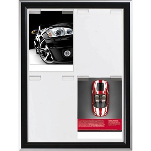 update displays Klapprahmen Double Paperboard schwarz 74,2 x 99,9 cm update displays Klapprahmen Double Paperboard schwarz 74,2 x 99,9 cm